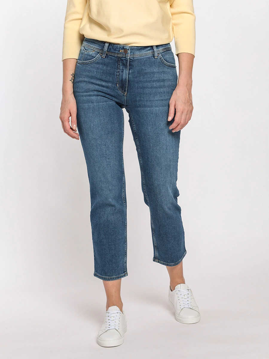 Укороченные джинсы стрейч